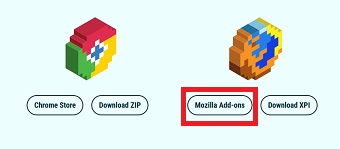 『Mozilla Add-ons』をクリック