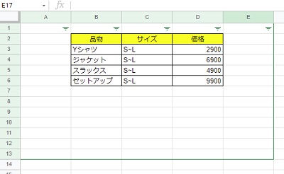 緑の枠を拡大した例