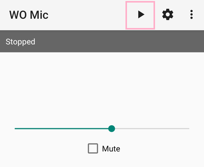 再生ボタンをタップ