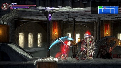 フルスクリーン表示のゲーム画面