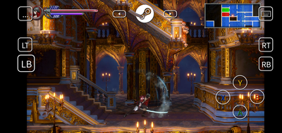 steamのゲーム画面