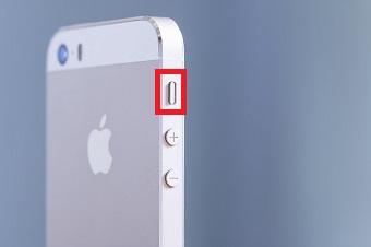 『着信/サイレントスイッチ』