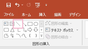 「線」を選択