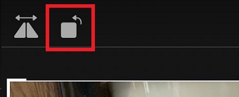 四角のマークをタップ