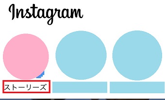 『ストーリーズ』をタップ