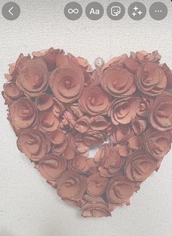 全体にぼかし加工が入る