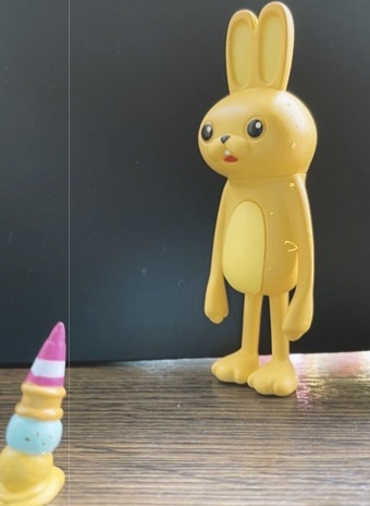 映画のフィルムのような加工ができる