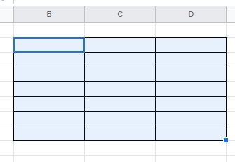 デフォルトの一番細い枠線
