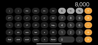 関数電卓になった