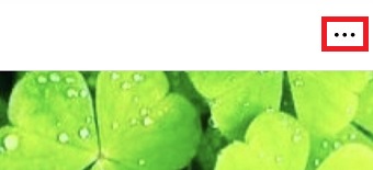 「・・・」をタップ