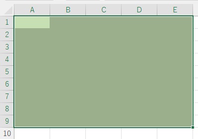 塗りつぶしを行うことができた