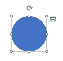 ページ上でドラッグ操作して図形を描くことができる