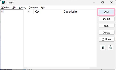 「Add」をクリック