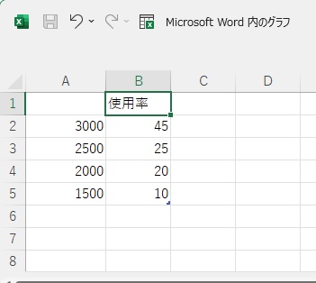 Excelのダイアログボックス