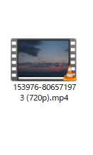 動画ファイルのサムネイルが変更された