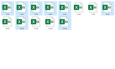 複合操作で複数ファイルの選択を行うことも可能