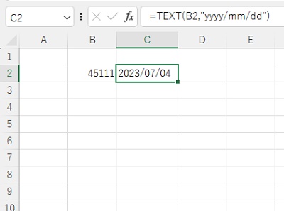 シリアル値を西暦に変換できた