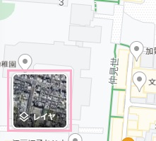 「レイヤー」ボタンをクリック