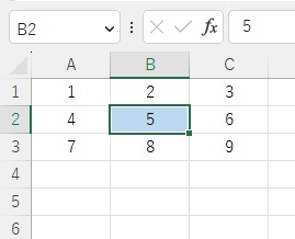 アクティブセルに色を付けることができた