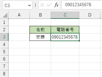 11文字が正常に入力された