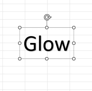 挿入されたワードアートにテキストを入力