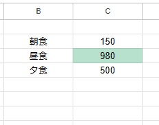 最大値の数値が入力されているセルに対してセルの塗りつぶしを行い色付けすることができた