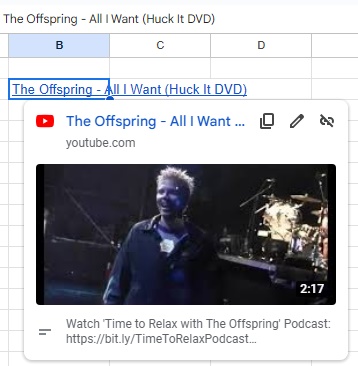 YouTubeの動画のリンクが動画のタイトルに置き換わった