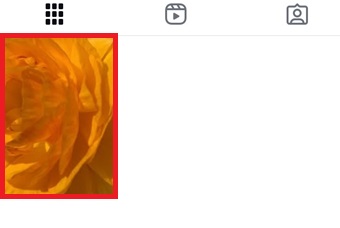 アーカイブに追加したい投稿をタップ