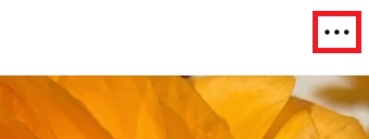 『・・・』をタップ