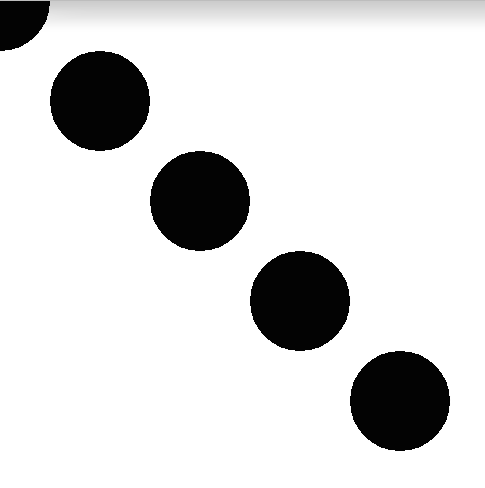 図1.17: 5つの円が描かれている