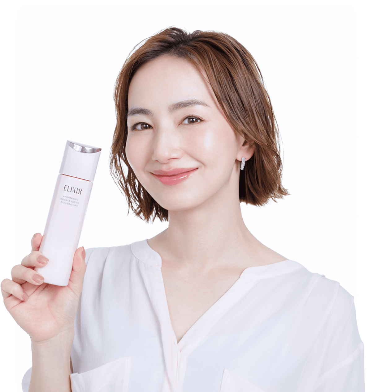 あなたはどっち派？ハリもうるおいも透明感も。エリクシールなら基本の化粧水・乳液で目指せる！今も、未来も、なりたい肌へ