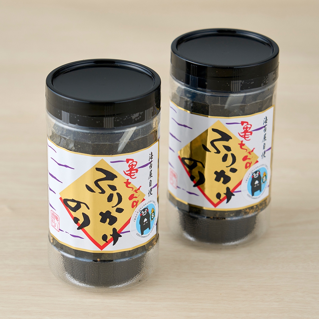 亀八海苔より 亀ちゃんのふりかけをプレゼント！
