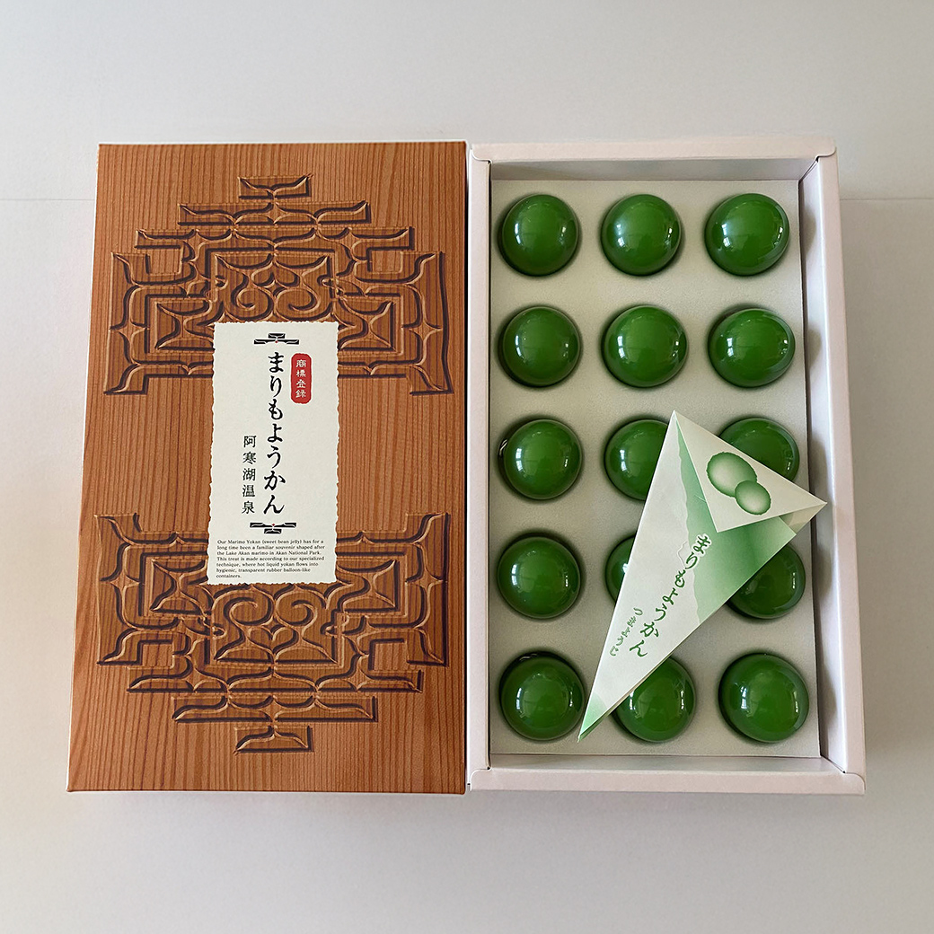 北海まりも製菓より まりもようかん 15個入りをプレゼント！