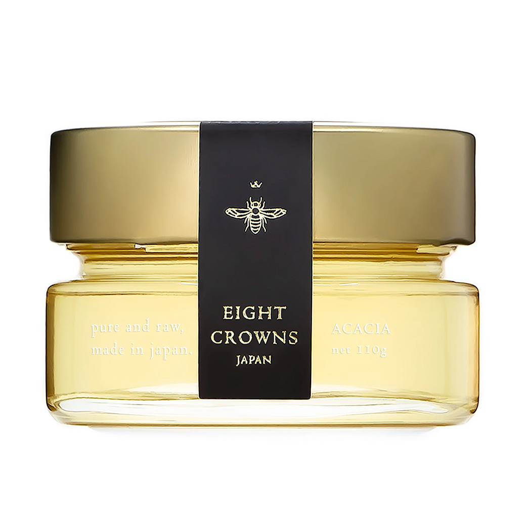 EIGHT CROWNSより 国産 非加熱 生はちみつ ACACIA (110g)をプレゼント！