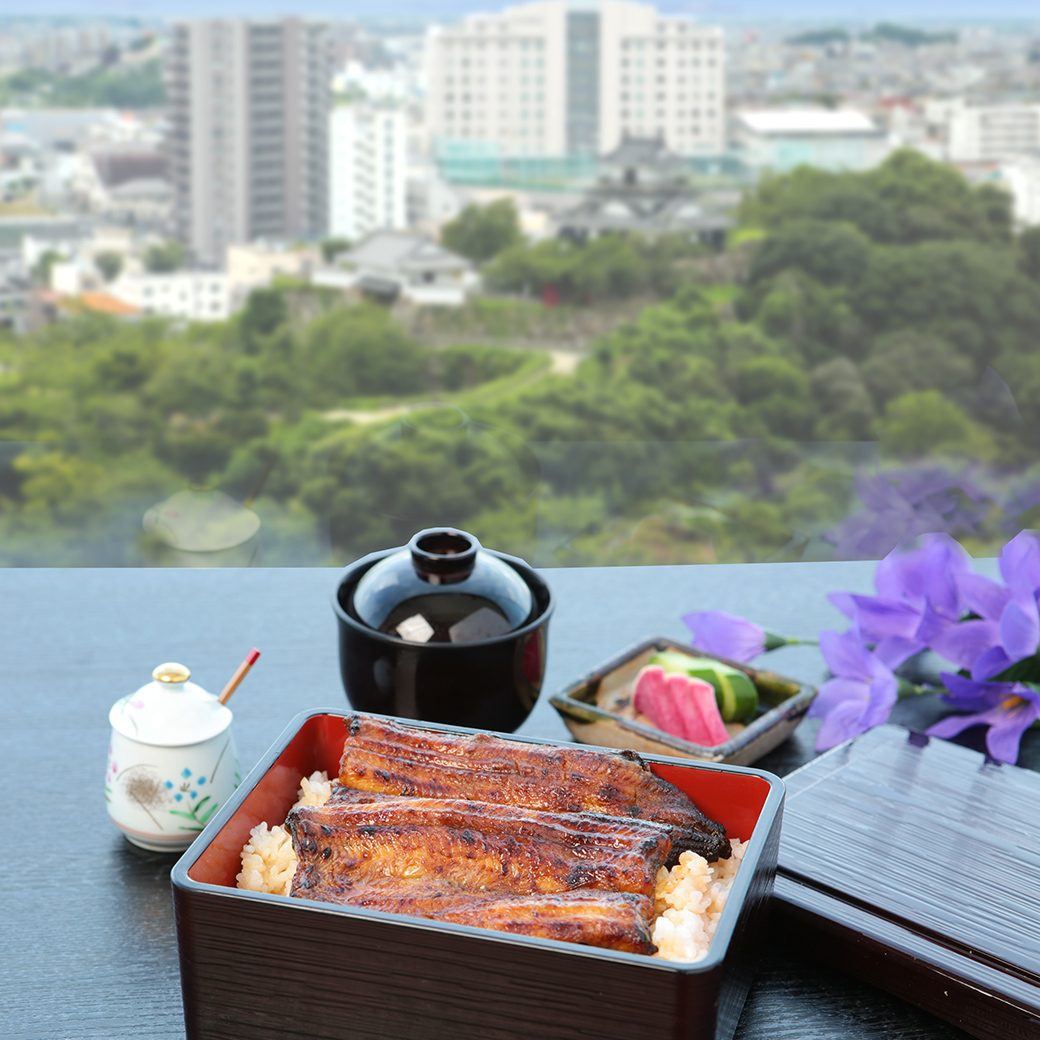 浜名湖うなぎ 元城亭より 【開業3周年記念】元城亭 鰻重（並）ペアお食事券 をプレゼント！