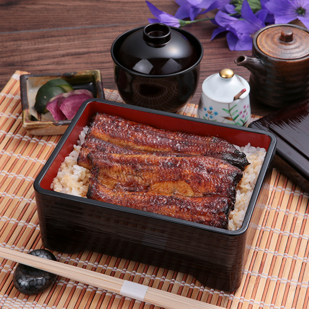 浜名湖うなぎ 元城亭より 【開業3周年記念】元城亭 鰻重（並）ペアお食事券 をプレゼント！