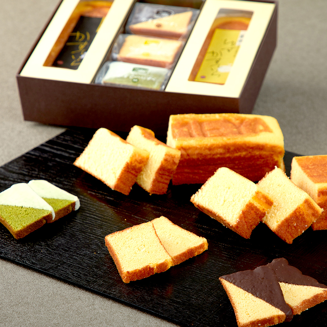 かめや菓子舗より かすていらすく・かすていら詰め合わせセット【プレーン×ゆず】 をプレゼント！