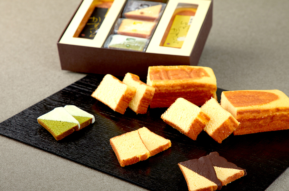 かすていらすく・かすていら詰め合わせセット【プレーン×ゆず】