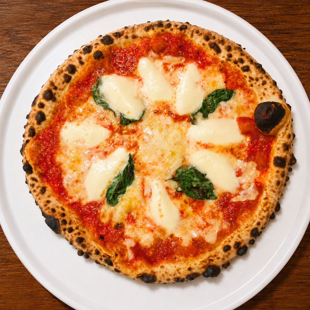 SUNNY PIZZAより フレッシュマルゲリータプレミアム ピザ をプレゼント！