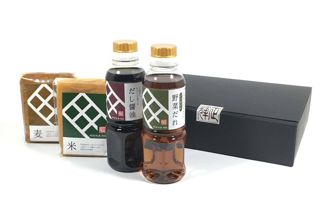 ギフトセットD　特撰醤油と特撰味噌の４点セット
