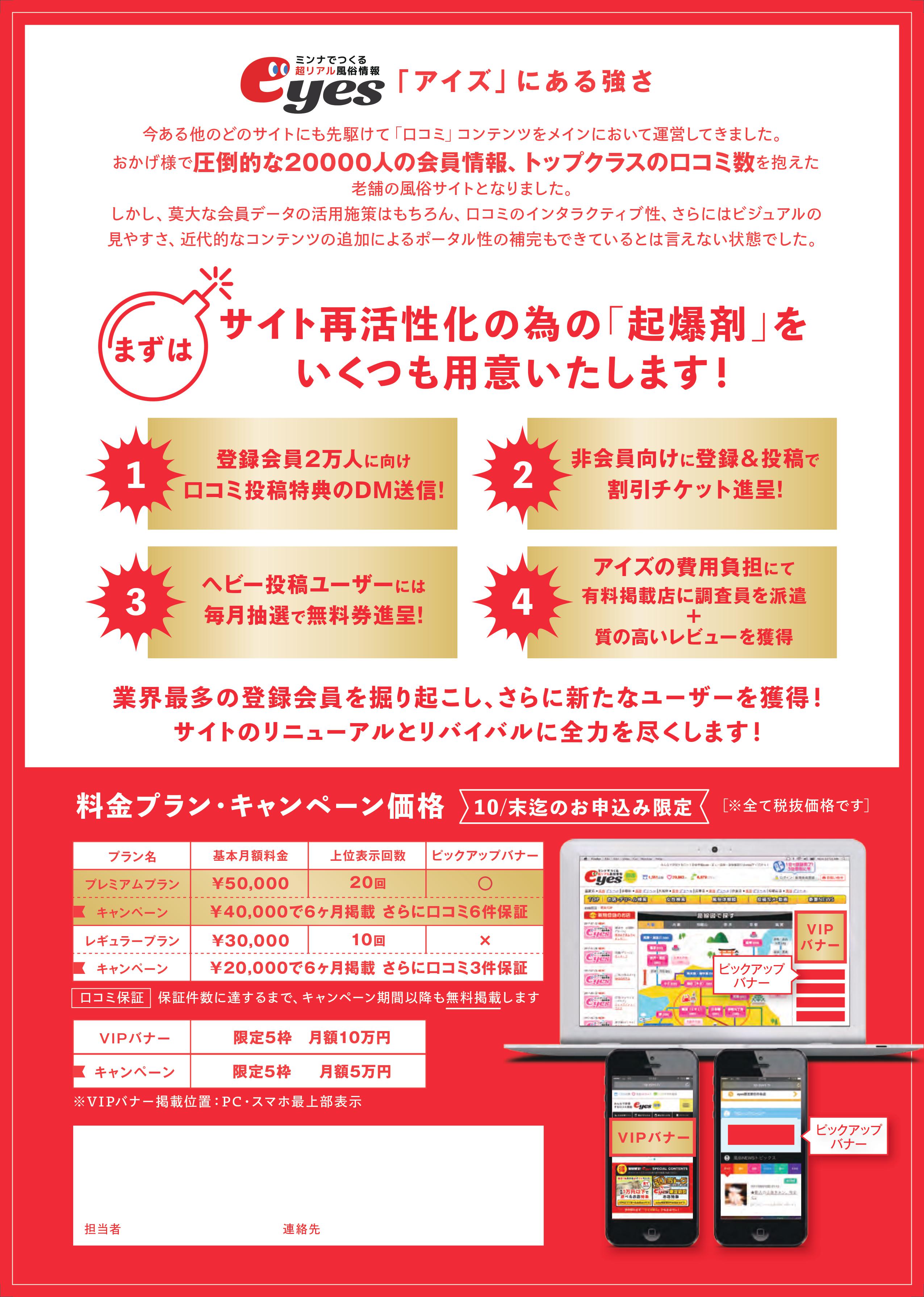 【eyes】リニューアルキャンペーン資料