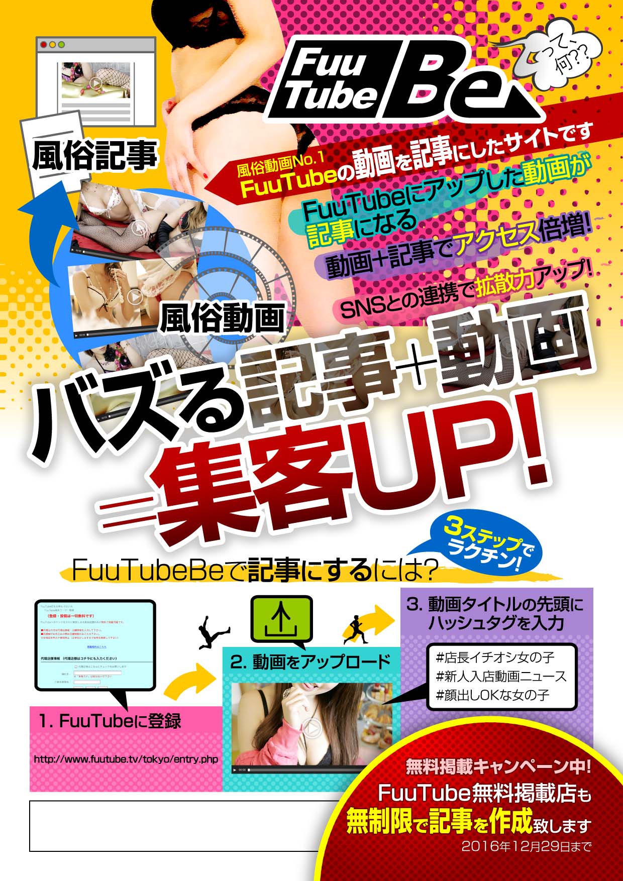 FuTubeBeキャンペーン資料