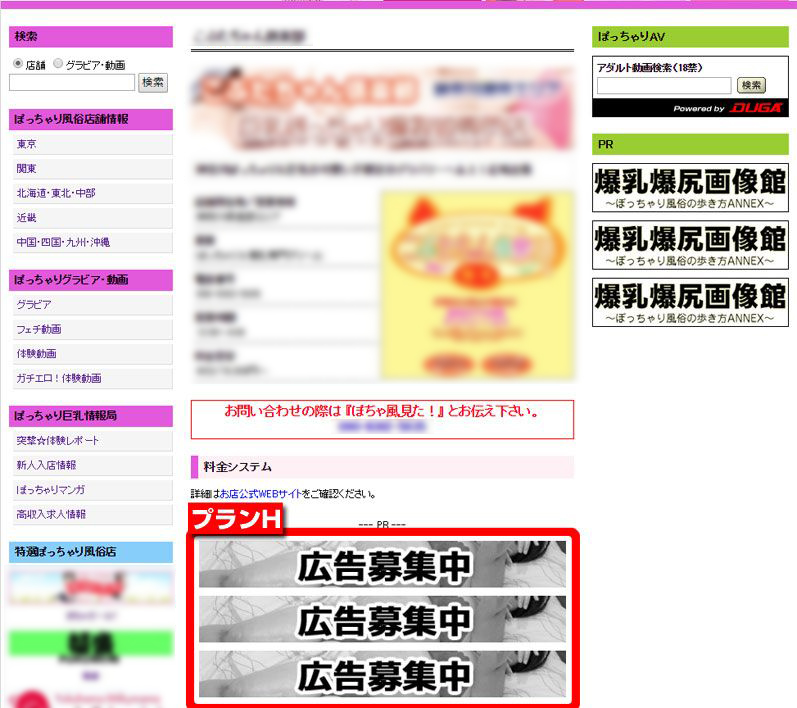 プランH 掲載箇所見本