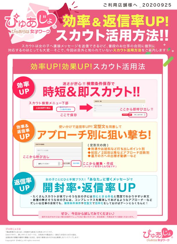 スカウト活用方法資料