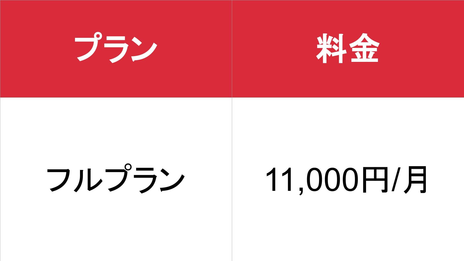 もっと大人の色街diary_基本料金表