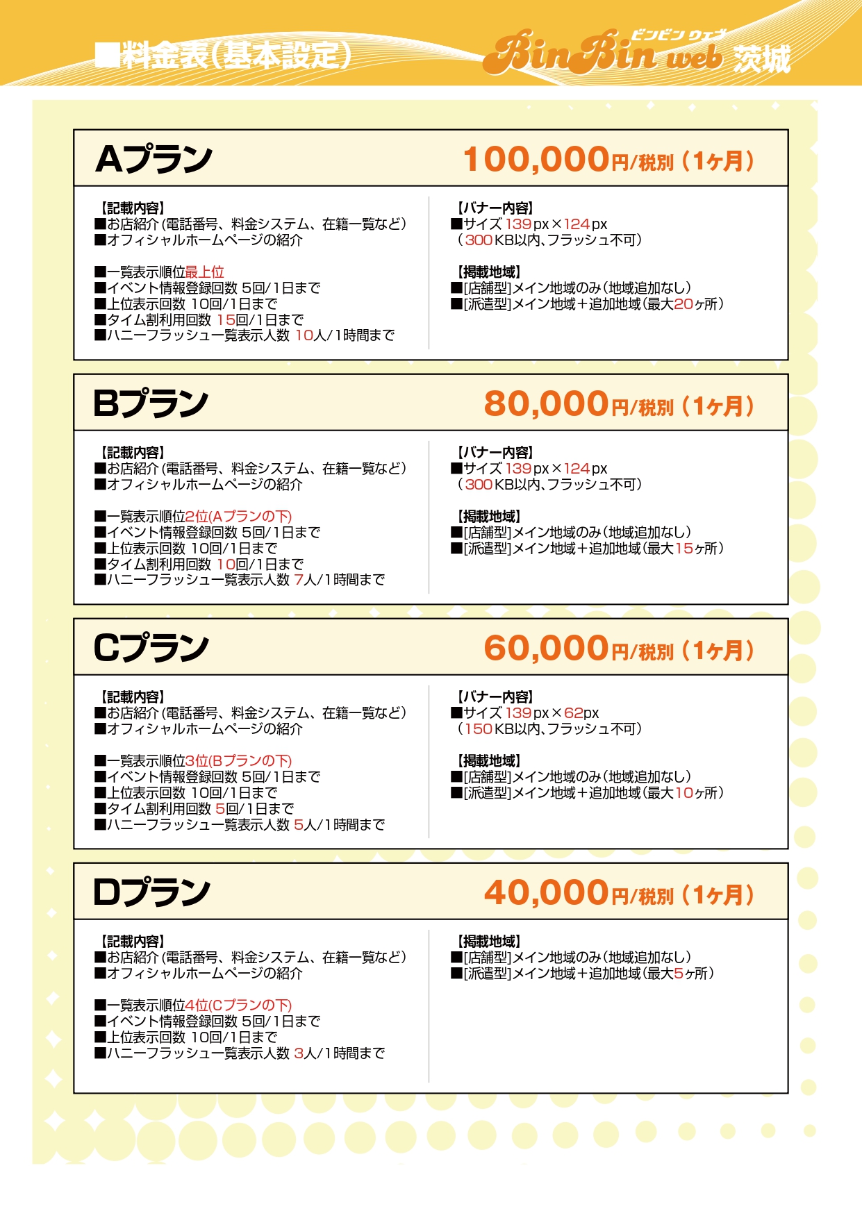 新プラン・料金参考資料