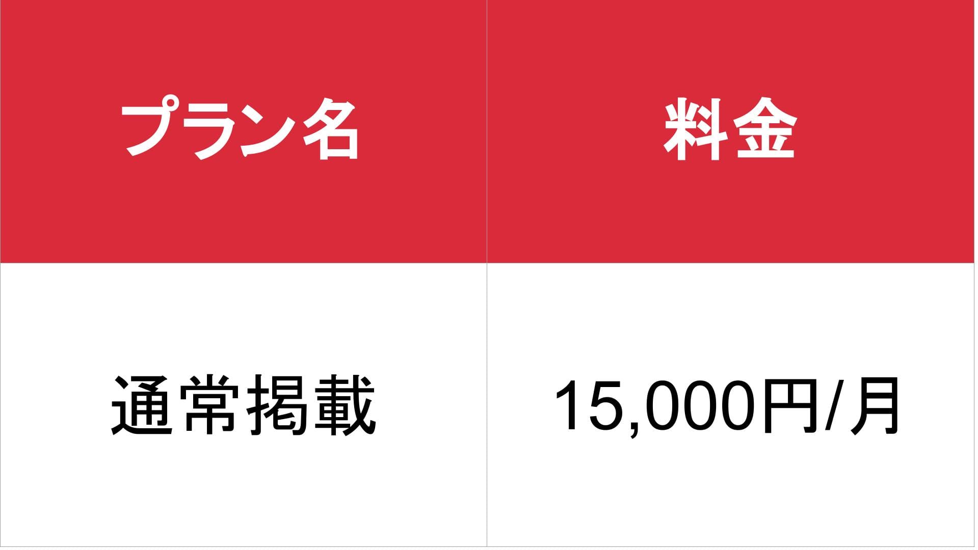 ユウカンネット_基本_料金表