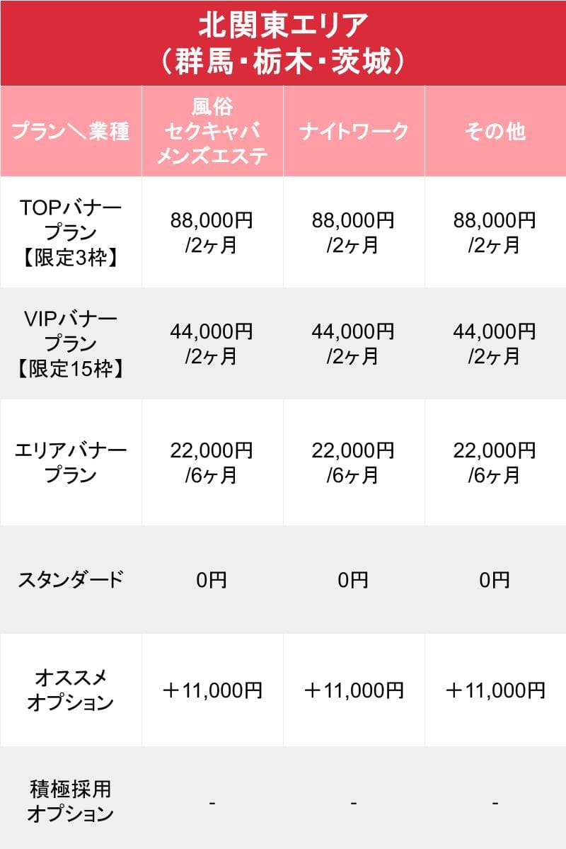媒体名_基本_料金表