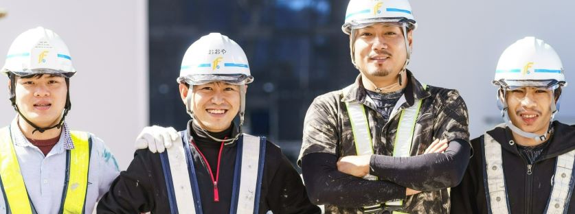 【技術職(防水工)】外国籍の方の採用実績あり!コンクリート補修・防水工事の会社🌟現場従事者の募集です/福利厚生充実