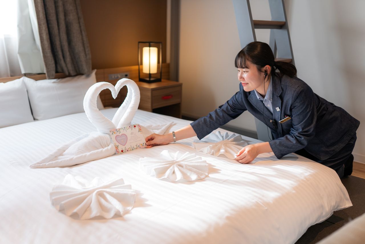 【ホテルスタッフ】福岡・九州を中心に、伝統と最上級のホスピタリティを提供するグループ企業です!🏩/留学生採用実績多数!/語学力を活かす